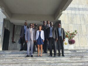 Lire la suite à propos de l’article 29/09/2022: Visite d&rsquo;une délégation de la Banque Mondiale au PPDU